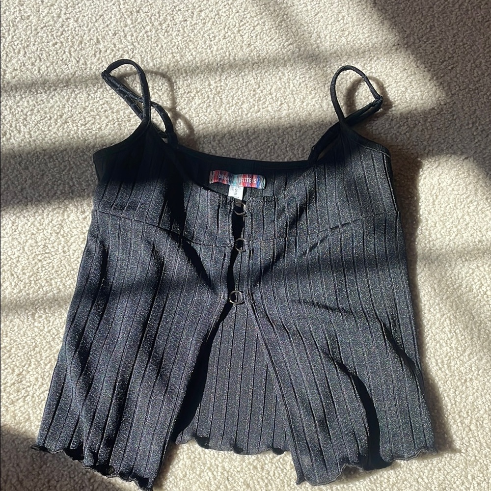 Black Strappy UO Top